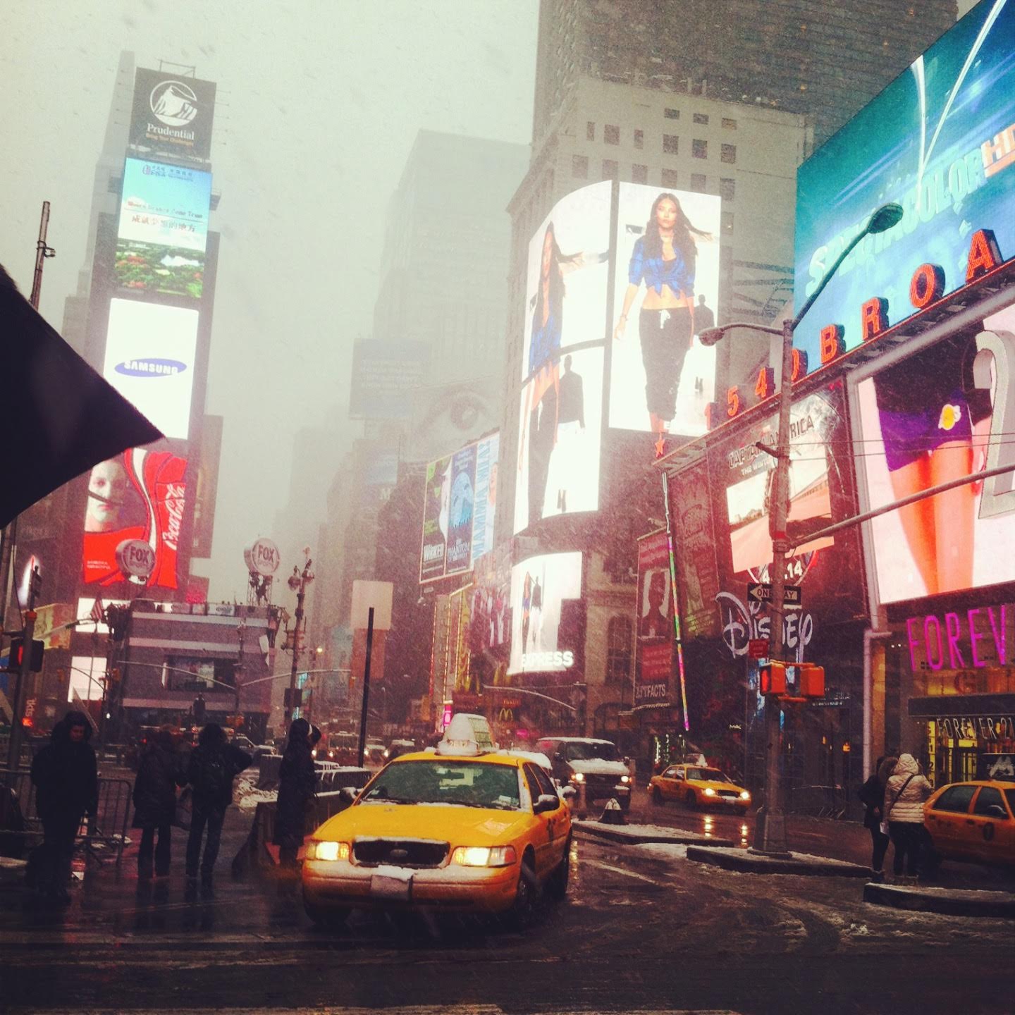 NYC cab février helpvoyageur